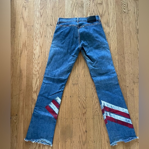 Bebe 90’s American flag jeans - Picture 8 of 9